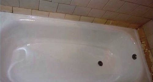Реставрация ванны жидким акрилом | Поронайск